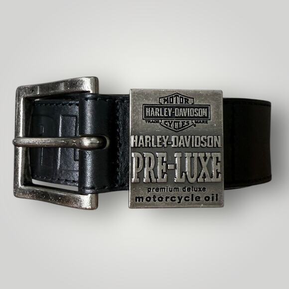 Motorcycle Leather Belts Lot of 3 Harley Davidson sz 32,Buffalo sz 32,Easy Rider - Picture 2 of 14